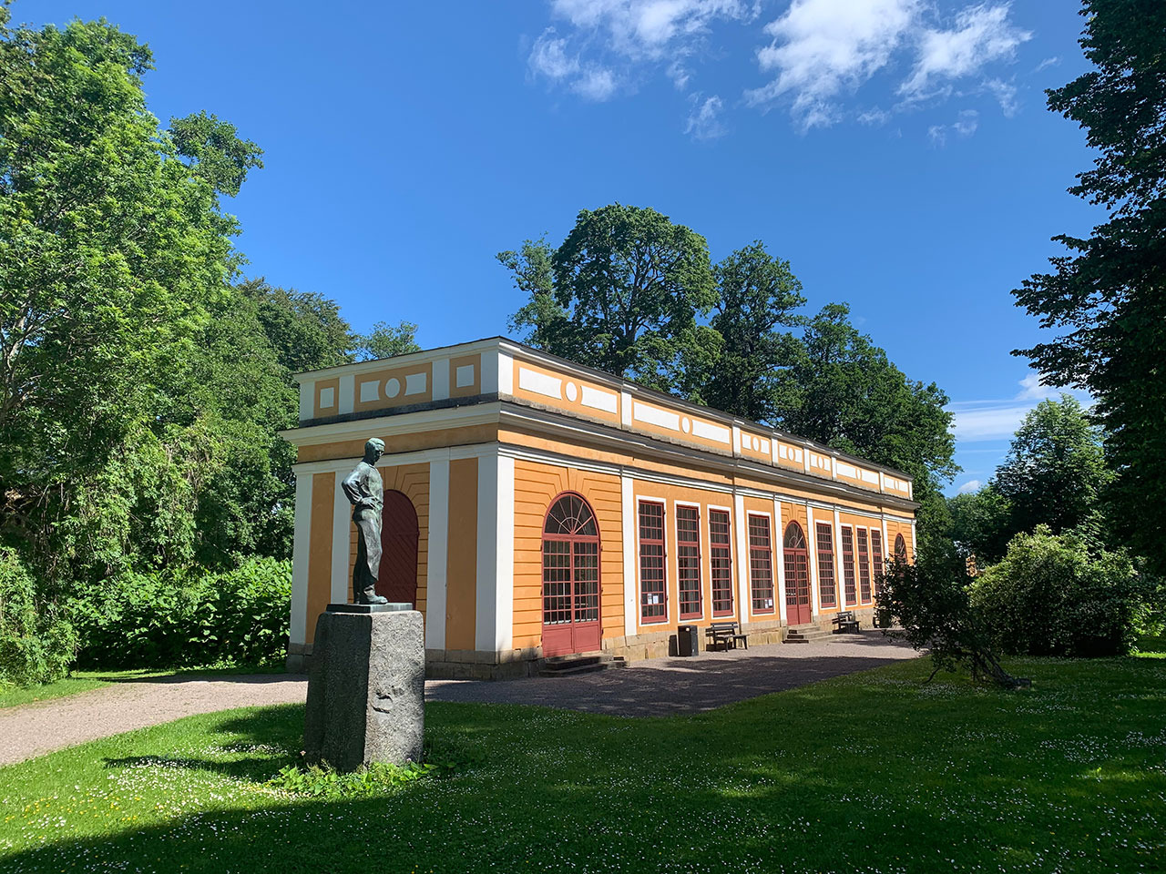 Orangeriet - del av den digitala rundturen i Lövstabruk