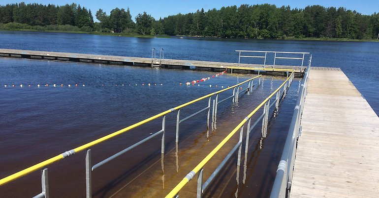 Mehedebybadet, Dalälven